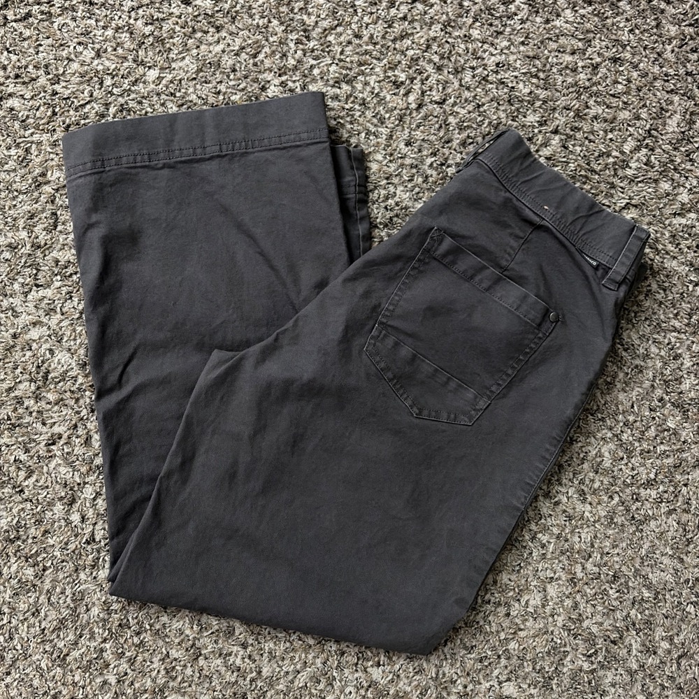 Toad & Co Earthworks Wide Leg Pant in Grey Women's Size 10